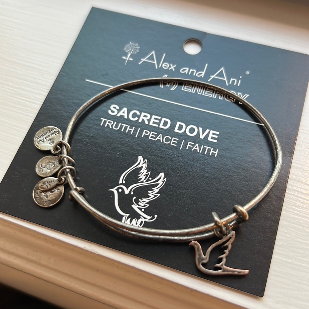 Sacred dove Alex and Ani bracelet